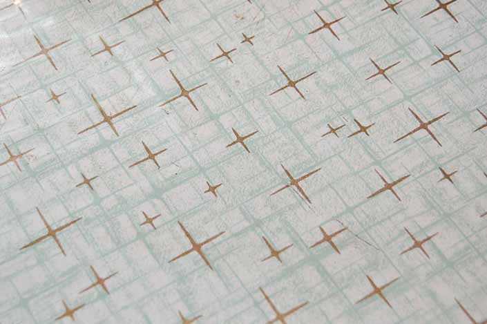 Vintage formica laminate pattern sample chip from the 1950's or 1960's