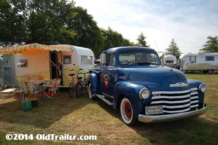 Vintage Trailer Tow Rigs, from OldTrailer.com