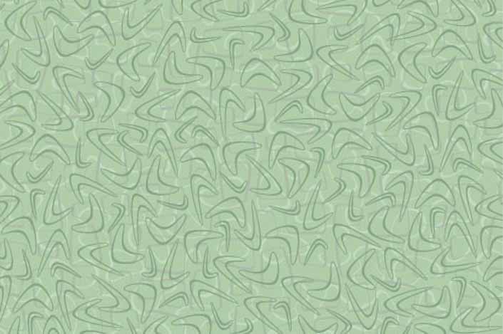 Retro wilsonart retro laminate boomerang sample chip for delightful jade; design #Y0405
